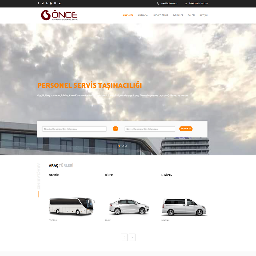 Turizm Web Sitesi